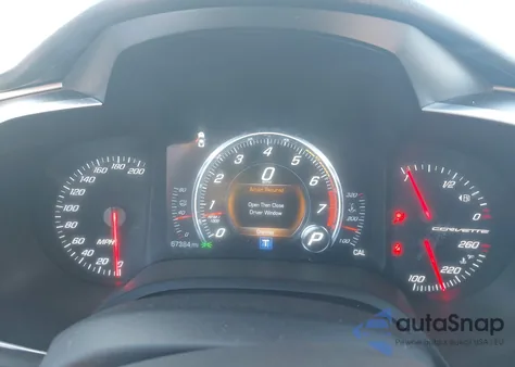 2019 Chevrolet Corvette Stingray from USA, damaged, VIN 1G1YB2D79K5107319